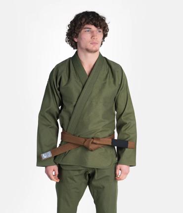 Progress Academy jiu jitsu gi - forrest green