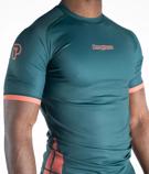 PROGRESS academy rashguard - deep forrest green