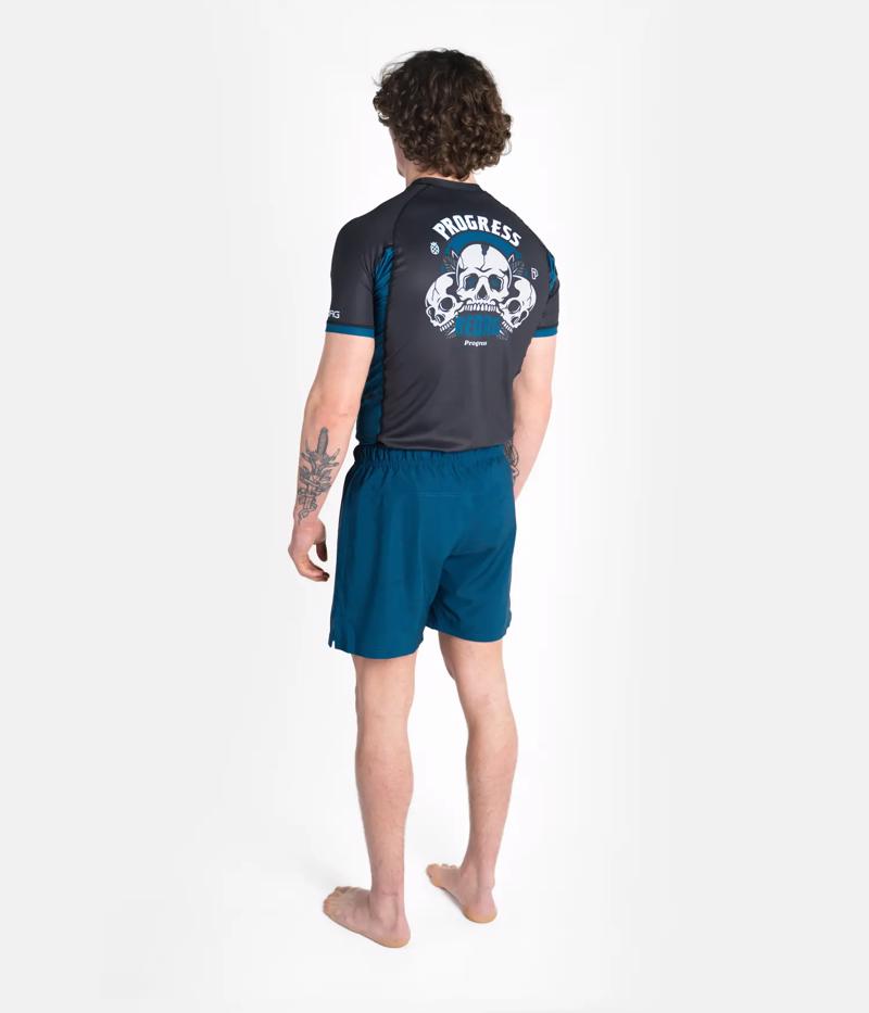 PROGRESS reorg rashguard - black