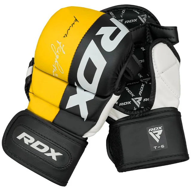 Yellow mma gloves outlet