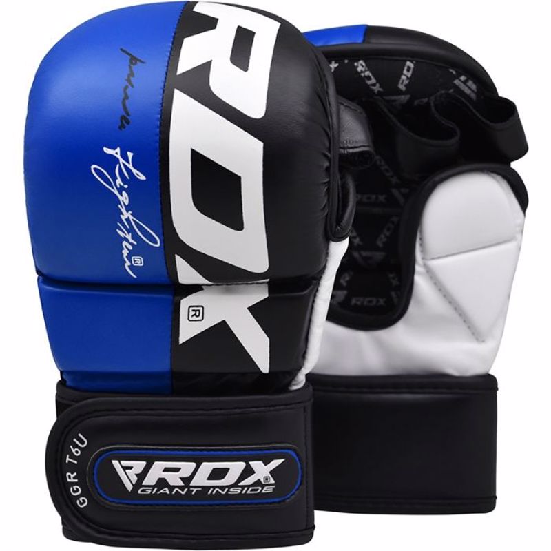  RDX T6 MMA Sparring Gloves -blue