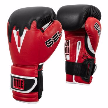 Title Boxing Gloves GEL LAVA - RED