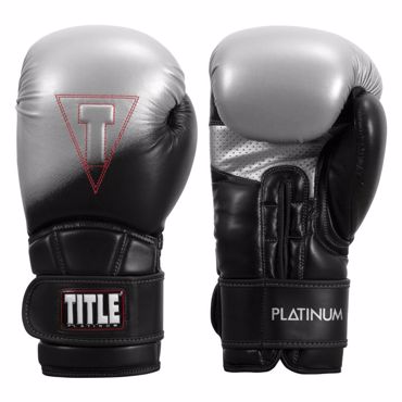 Title Boxing Gloves Platinum Proclaim-silver