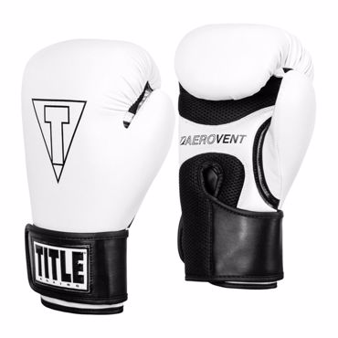 Title Boxing Gloves Vegan Fitness - white