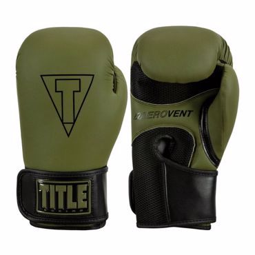 Title Boxing Gloves Vegan Fitness - khaki
