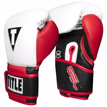 Title Boxing Gloves professional Gel Series-white