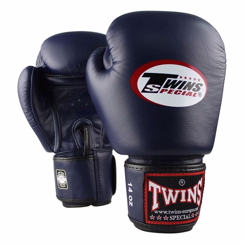 TWINS SPECIAL MUAY THAI GLOVES - navy