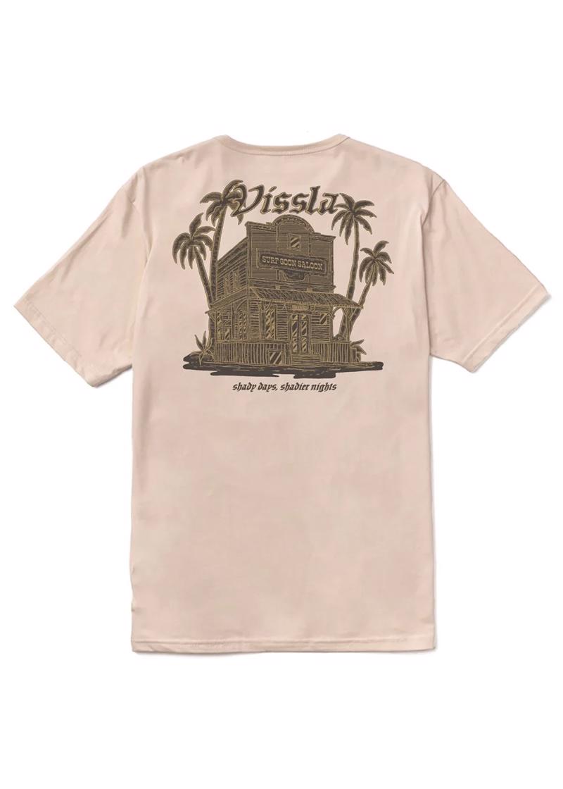 Vissla Surf Goon Saloon Organic Tee-BONe