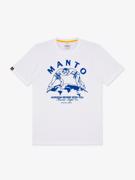 MANTO HORIZON tshirt- white