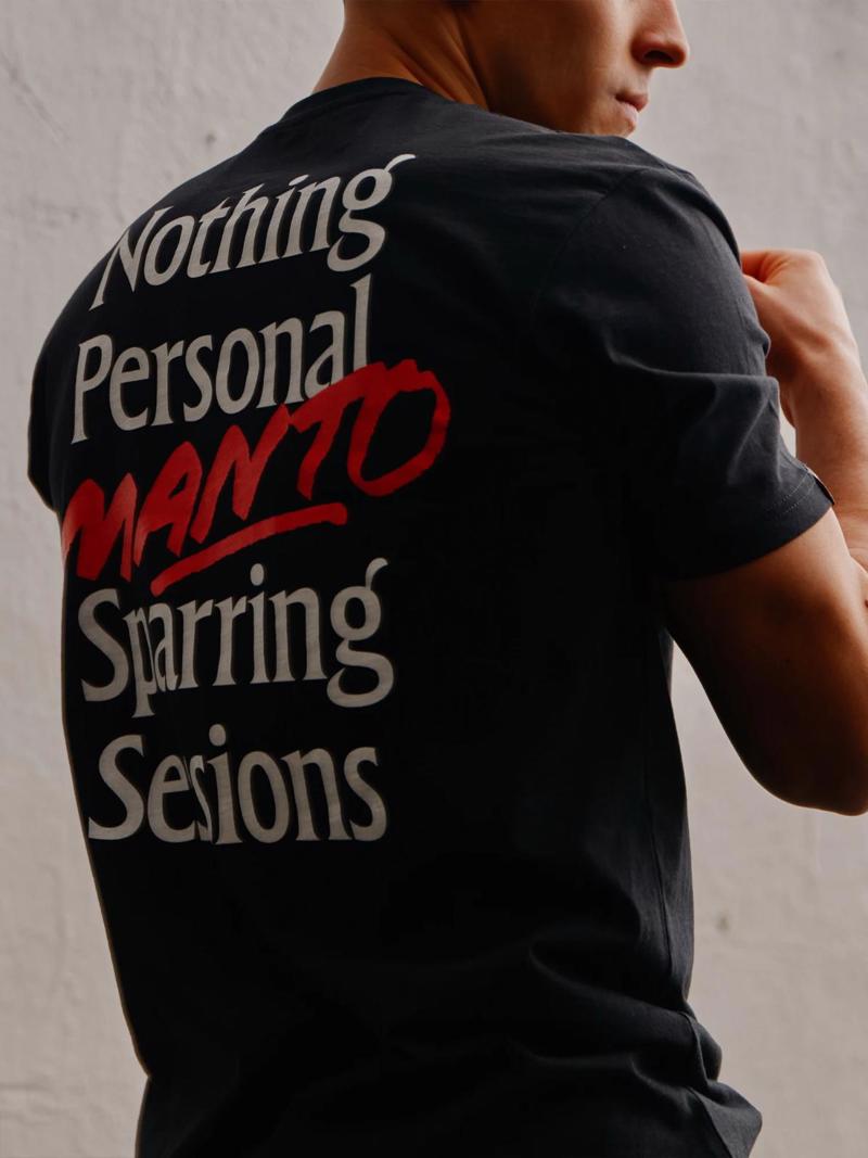 MANTO NOTHING PERSONAL tshirt- black