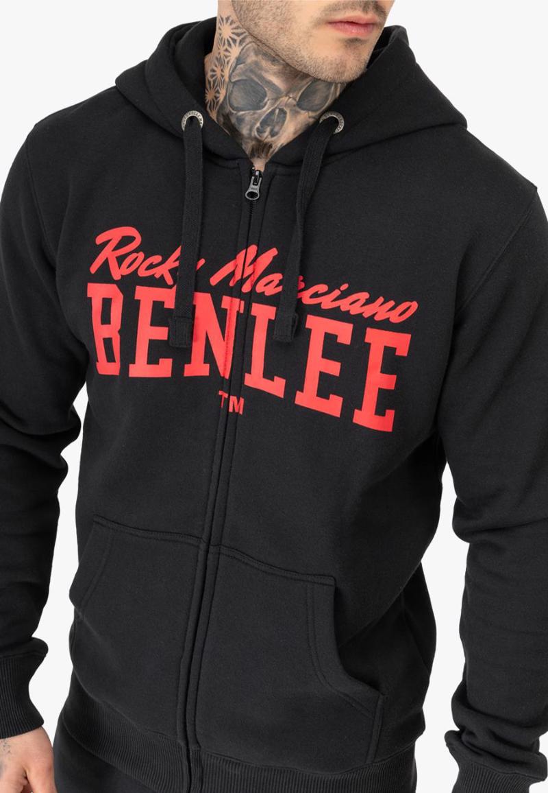 Benlee zipsweat vitalino - black