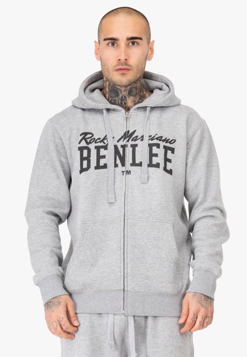 Benlee zipsweat vitalino - grey