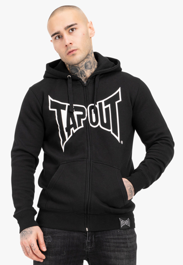 Tapout MARFA FULL ZIP HOODIE - black