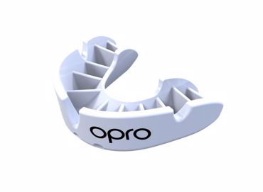Opro kids mouthguard Bronze Gel Series-white