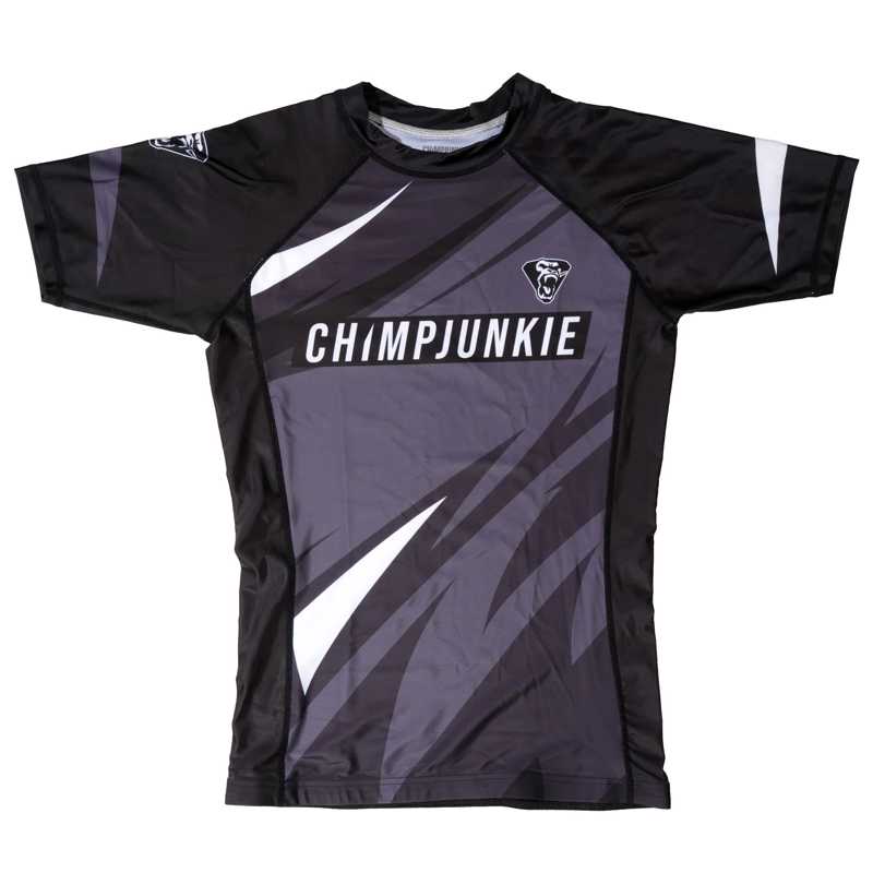 Chimpjunkie Assault Ranked Rashguard-black
