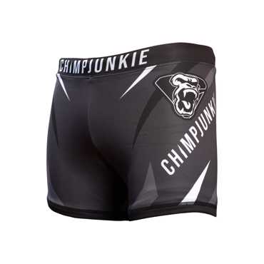 CHIMPJUNKIE assault VALE TUDO SHORTS-black