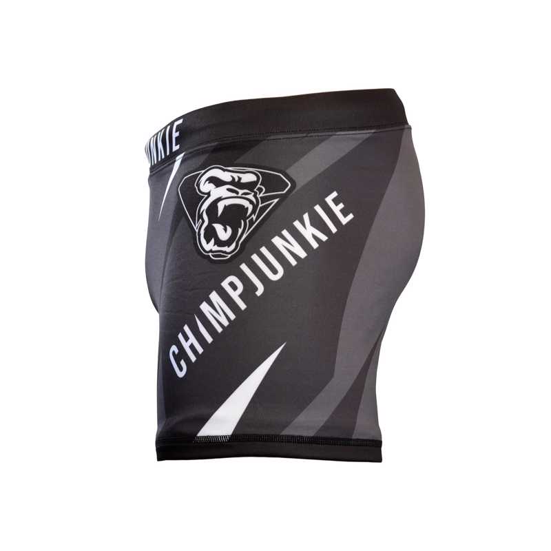 CHIMPJUNKIE assault VALE TUDO SHORTS-black