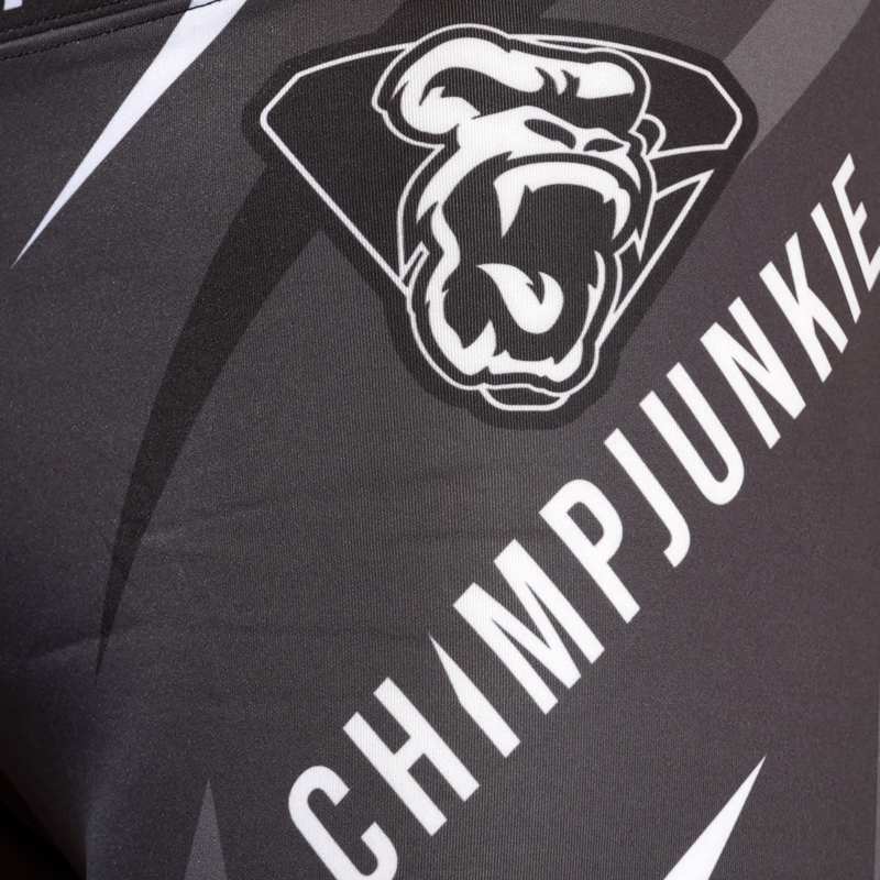CHIMPJUNKIE assault VALE TUDO SHORTS-black