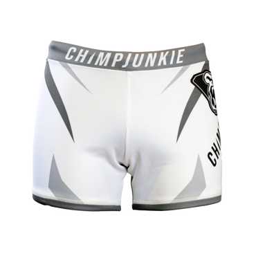 CHIMPJUNKIE assault VALE TUDO SHORTS-white