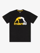 MANTO logo classic t-shirt -black