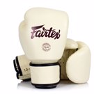 Fairtex BGV16 Leather Boxing Gloves-sand white