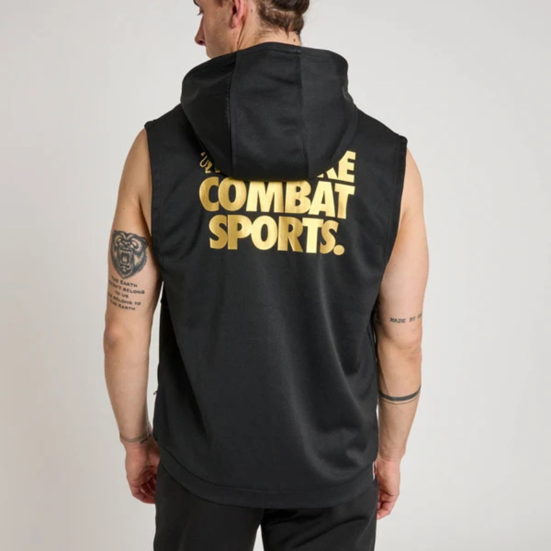 Leone DNA HOODED SLEEVELESS SWEATSHIRT
