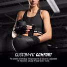Hayabusa E1 Leather Boxing Gloves-onyx black