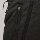 LEONE TROUSERS MELANGE - dark GREY