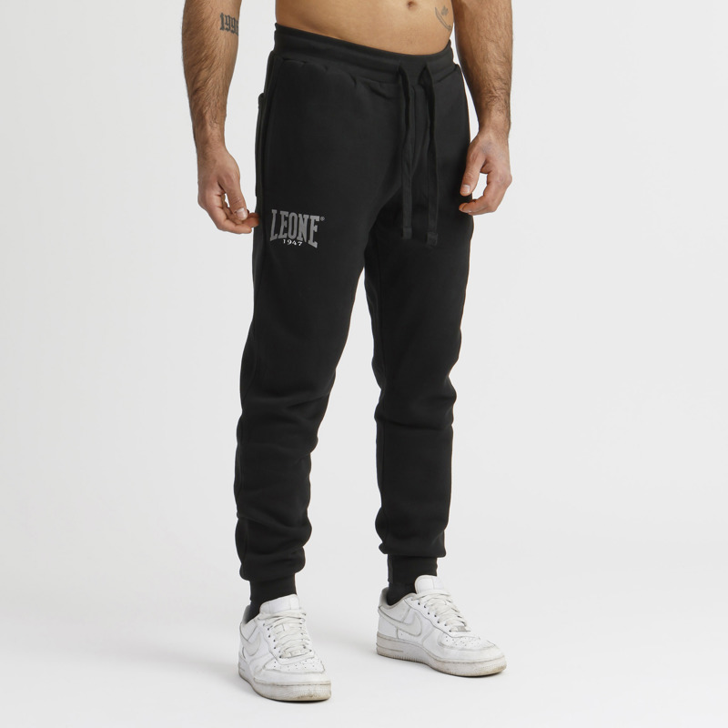 leone sweatpants boxing logo - black