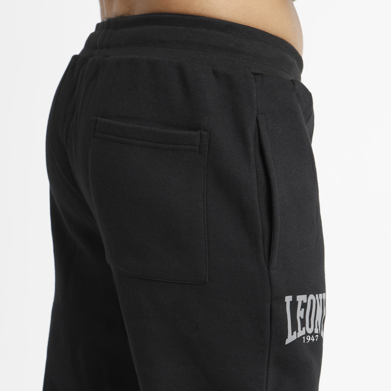 leone sweatpants boxing logo - black