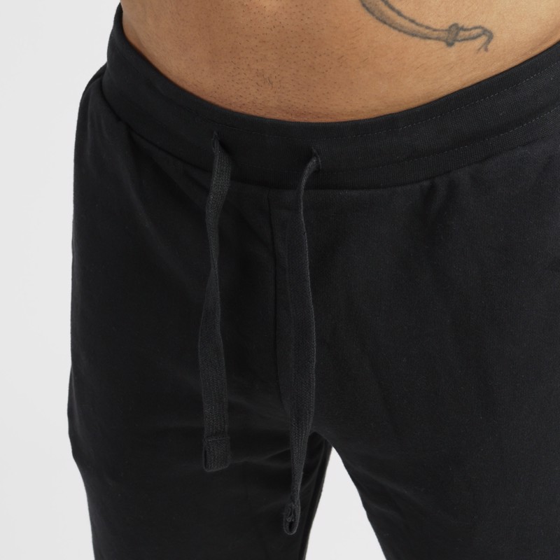 leone sweatpants boxing logo - black/white