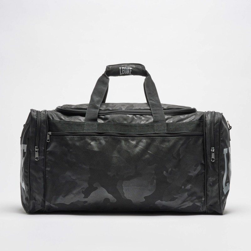 Leone Tsanta proponisis DUFFEL BAG - BLACK CAMO