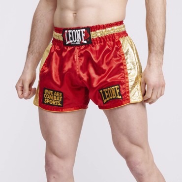 Leone CHIANG muay thai Shorts-Red