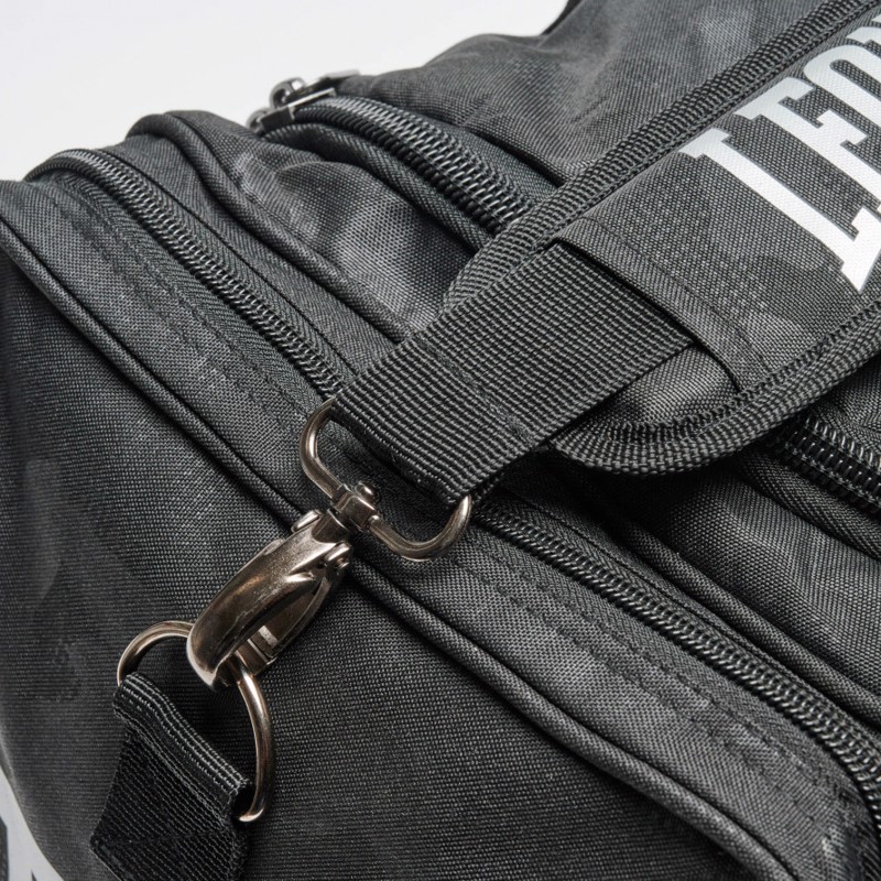 Leone Tsanta proponisis DUFFEL BAG - BLACK CAMO