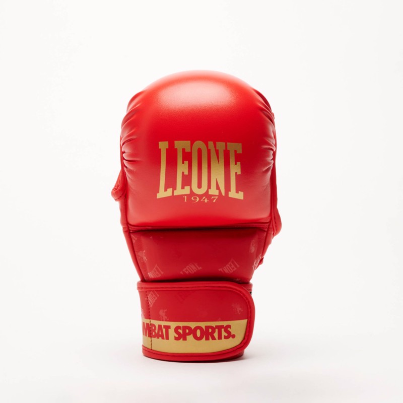 LEONE MMA GLOVES DNA-red