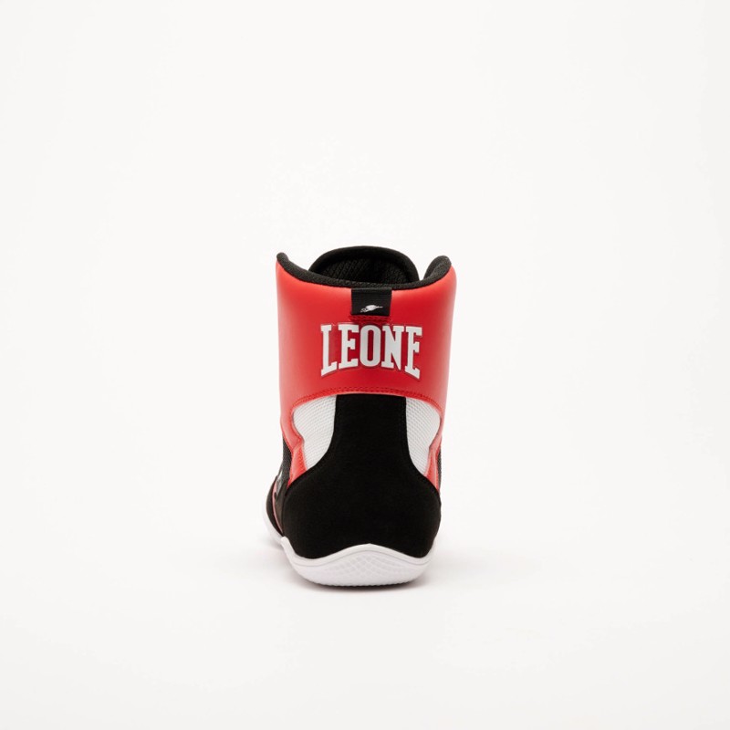 Leone PREMIUM BOXING SHOES - red