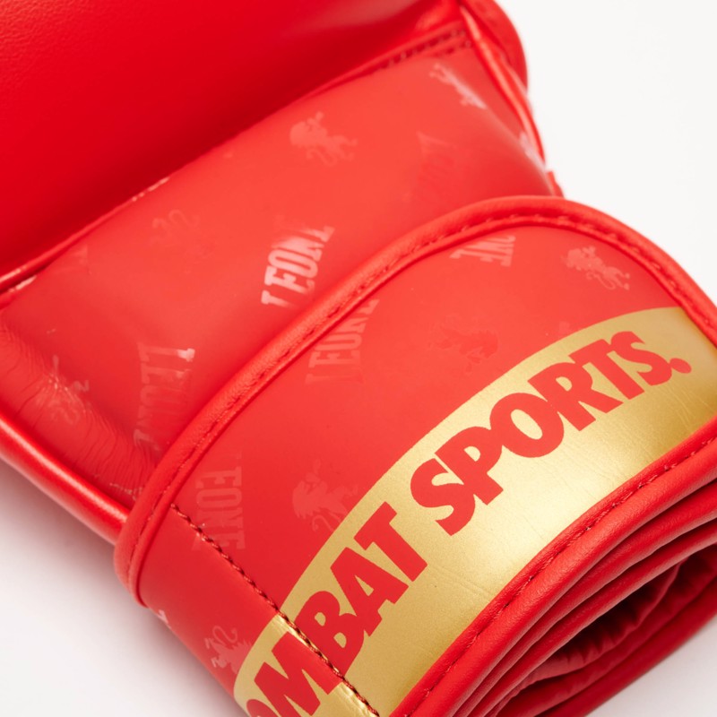 LEONE MMA GLOVES DNA-red