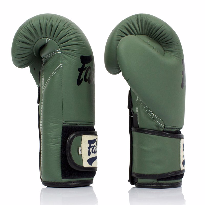 FAIRTEX BGV11 F-DAY MUAY THAI GLOVES-KHAKI