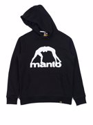 MANTO hoodie vibe - black