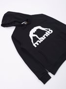 MANTO hoodie vibe - black