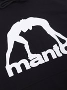 MANTO hoodie vibe - black