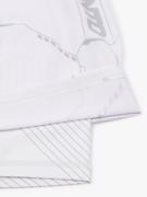 MANTO hybrid fightshorts shield -white