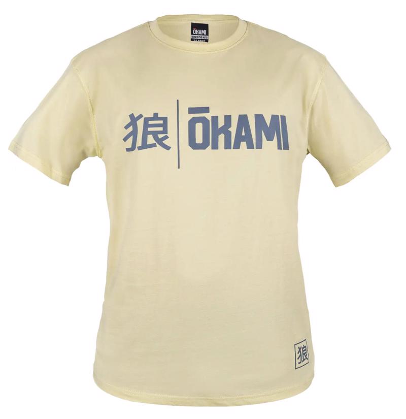 OKAMI T-Shirt Kanji Chardonay