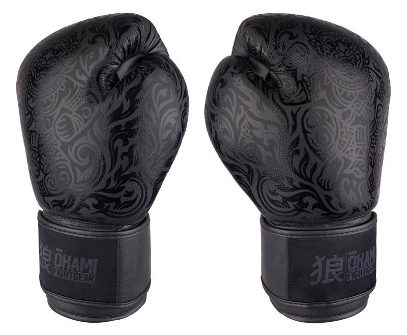 OKAMI Hanuman Muay Thai GLOVES -black