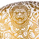 OKAMI Hanuman Muay Thai GLOVES -white/gold