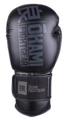OKAMI RUMBLE BOXING GLOVES -total black
