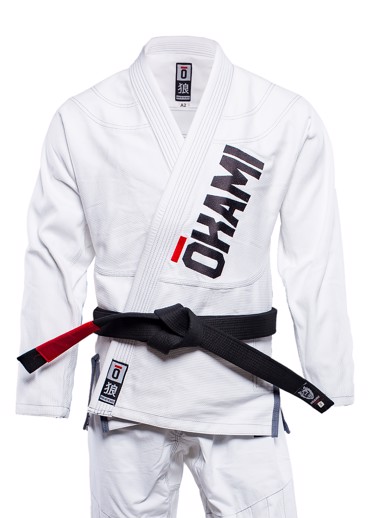 OKAMI competition BJJ Gi  - white