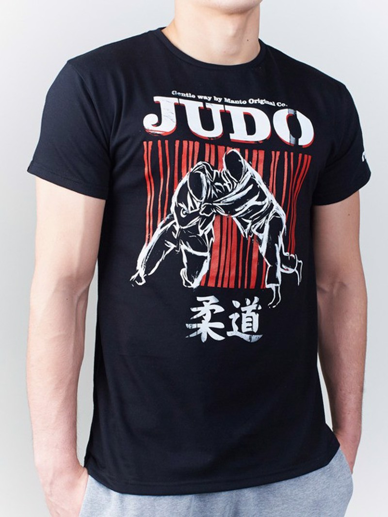 MANTO Judo Tshirt-Black