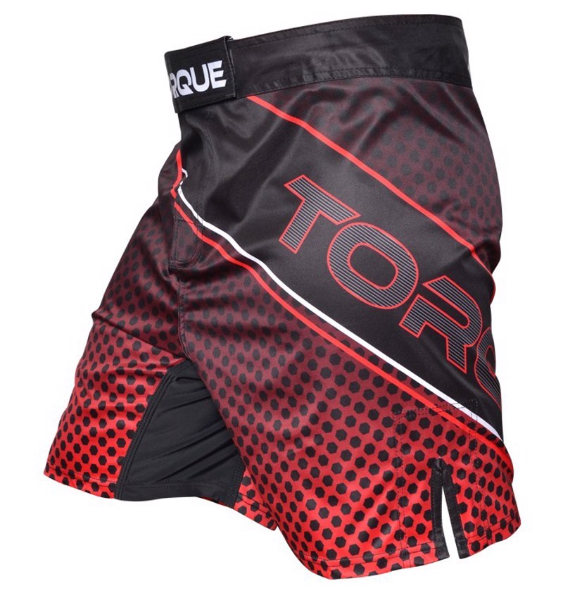 Torque Red Fortress Fightshorts