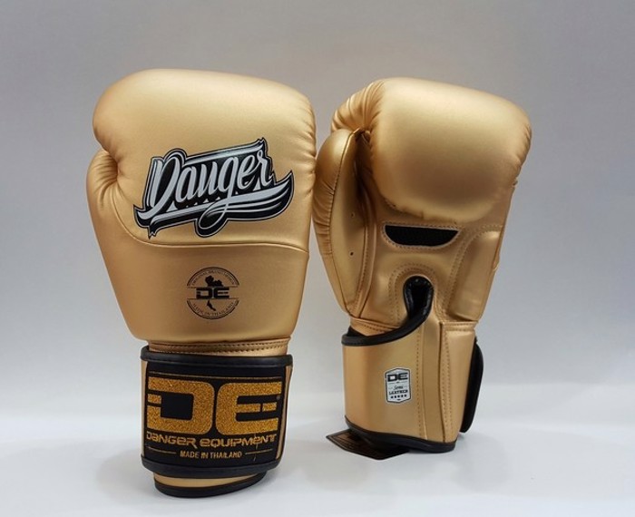 Danger Evolution Boxing GlovesGold/Gold MMATeam.gr